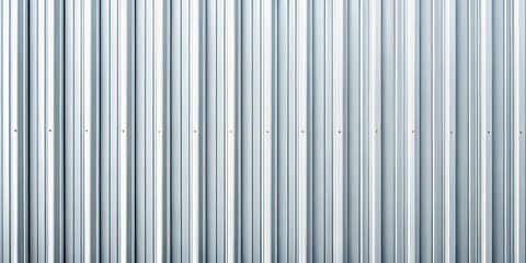 Obraz premium The ideal white corrugated metal texture surface for industrial design, backgrounds, and textures, providing a