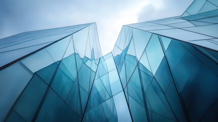 Modern Glass Building Architecture