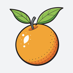 Orange Vector art Illustration Eps file ,