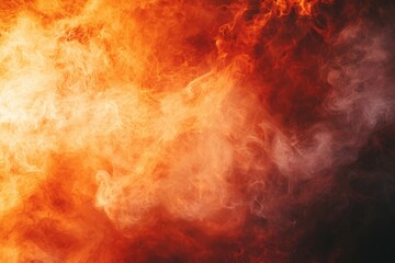Vibrant Flames with Red and Orange Hues