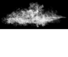 A cloud, fog or smoke, isolated on a black background, high-quality free-stock photograph of a royal family with white clouds, haze or smog background.