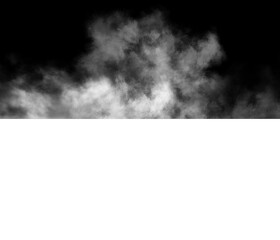 A cloud, fog or smoke, isolated on a black background, high-quality free-stock photograph of a royal family with white clouds, haze or smog background.