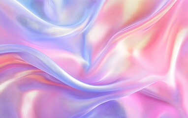 Obraz premium Pastel colored smooth shiny fabric texture background, generative ai