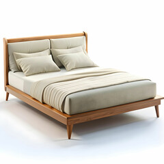 bed-on-white-back-ground (2)