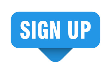SIGN UP STICKER
