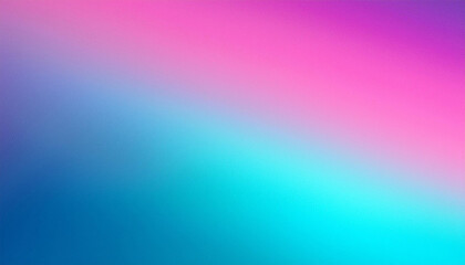 Obraz premium Pink azure blue turquoise purple lilac neon abstract ultrawide gradient grainy premium banner. Perfect for design, background, wallpaper, template, art, creative projects, desktop. Exclusive quality