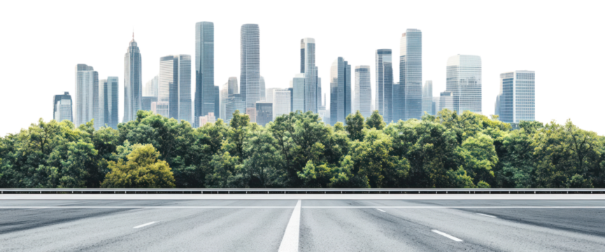 PNG Modern cityscape architecture skyscraper landscape.