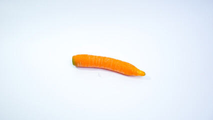 Freshly Harvested Carrot from the Garden