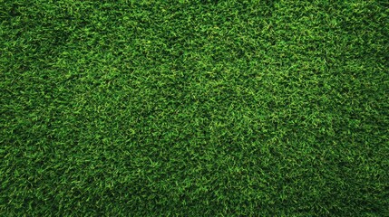 Obraz premium Vibrant Green Grass Texture from Above