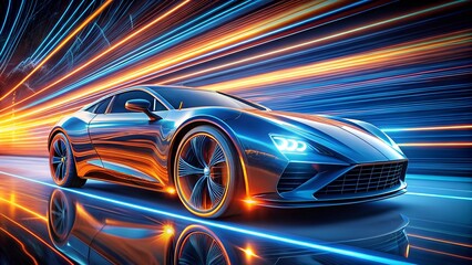 Fast moving data network lines, technology background