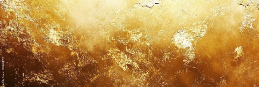 Poster golden textured background with unique patterns