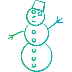  Christmas, New Year Vector Icon element, Isolated white background