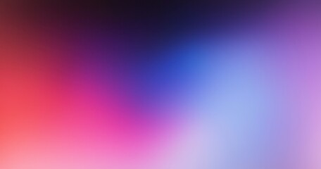 Obraz premium A vibrant gradient blend of red, pink, blue, and black hues, creating a captivating and dynamic visual effect.
