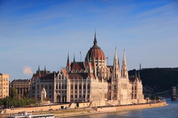 Fototapeta premium Parliament in Budapest, Hungary