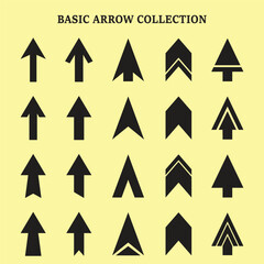 Set of arrow icons