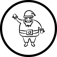  Christmas, New Year Vector Icon element, Isolated white background