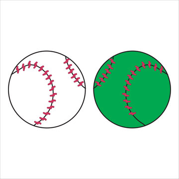 Baseball icon style