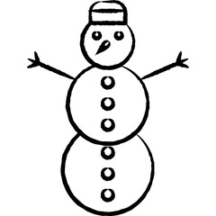  Christmas, New Year Vector Icon element, Isolated white background