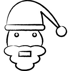  Christmas, New Year Vector Icon element, Isolated white background