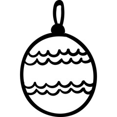  Christmas, New Year Vector Icon element, Isolated white background