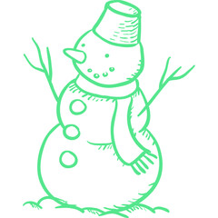  Christmas, New Year Vector Icon element, Isolated white background