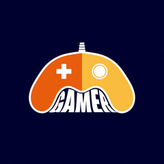 joystick gamepad illustration t-shirt design