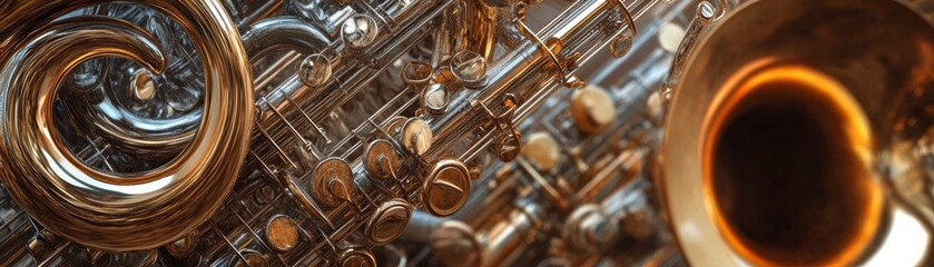 Fototapeta premium Musical Instrument Elements