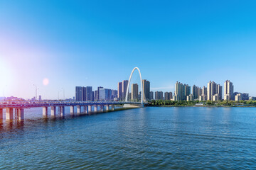 bridge over the river