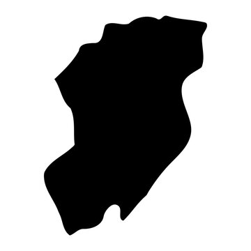 recommend clip art: Busia District map, administrative division of Uganda. Vector illustration.