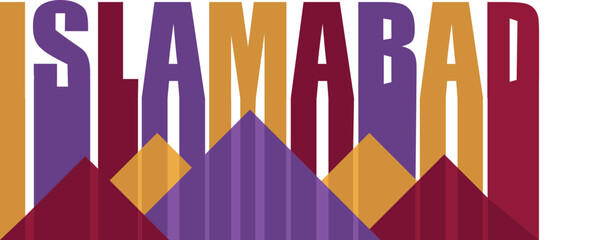 Islamabad City Illustration