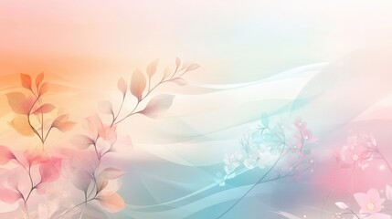 Enchanting Floral Landscape: A Serene Vision