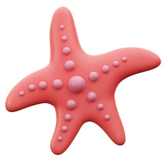 3D Starfish Illustration