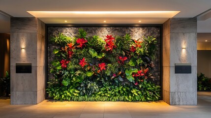 home interior with fireplace
