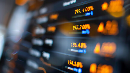 Obraz premium A close-up of an online banking app screen, displaying the current balance and recent transactions list.
