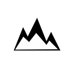 pyramid of mountains