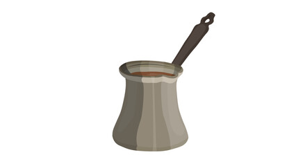 Traditional cezve for coffee cook. Turkish cezve . Coffee maker. Jezve turkish steel coffe pot. copper coffee pot	