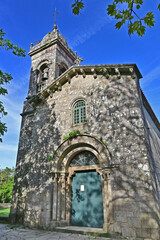 Chiesa di Santa Susana. Parque de la Alameda. Santiago de Compostela, A Coruña, Galizia, Spagna