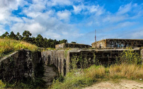 Guarding the Coast: The Historic Bailadora Artillery Battery in Ares, Galicia, Province of La Coru&ntilde;a, Spain