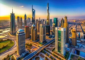 Obraz premium Understanding AED as a Currency: The Emirati Dirham's Role in Global Financial Transactions
