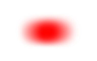 Red Round Gradient Overlay Transparent