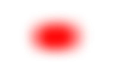 Red Round Gradient Overlay Transparent