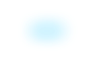 Blue round gradient overlay transparent background