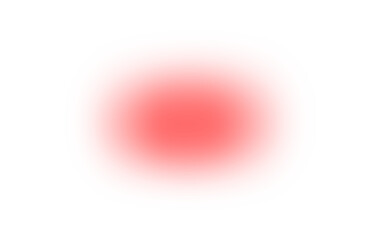 Red Round Gradient Overlay Transparent