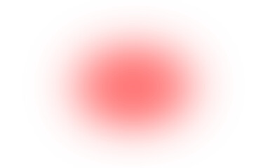 Red Round Gradient Overlay Transparent