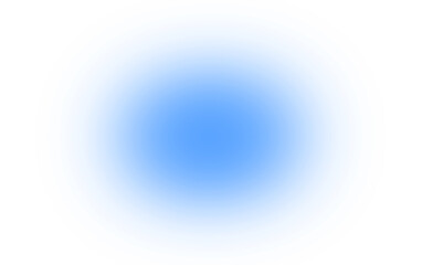 Blue round gradient overlay