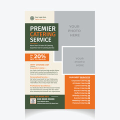 Catering  Service flyer design