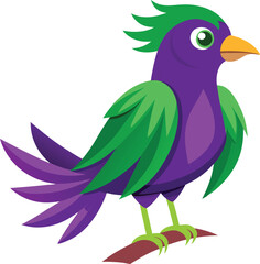 Cute Birds Flying Vector  Illustrations