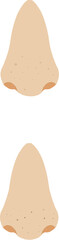 Blackheads vector art, vector art of blackheads