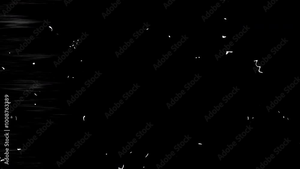 Poster Unique Design Abstract Digital Pixel Noise Glitch Error Video Damage. Loop 4k