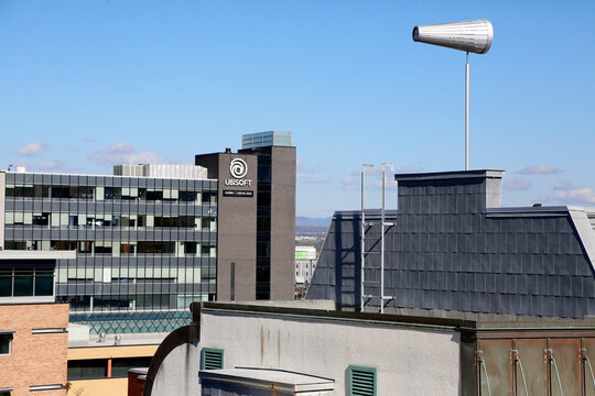 L'entreprise de jeux vid&eacute;o Ubisoft dans la Ville de Qu&eacute;bec